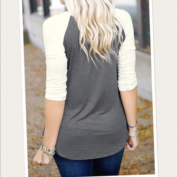 NWT Faith, Hope, Love Baseball T - Picture 2 of 3